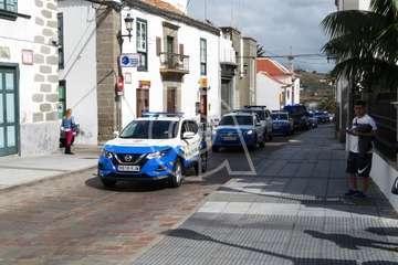 Telde da su último adiós al cabo Rubén Rivero (Foto TA)